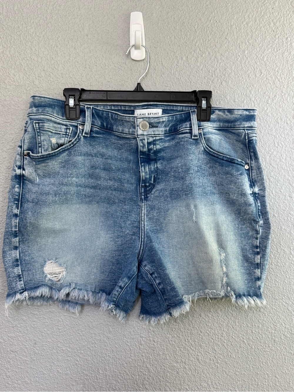 Lane Bryant Mid-rise Boyfriend Midi Short Size 14 Flex Magic Waistband